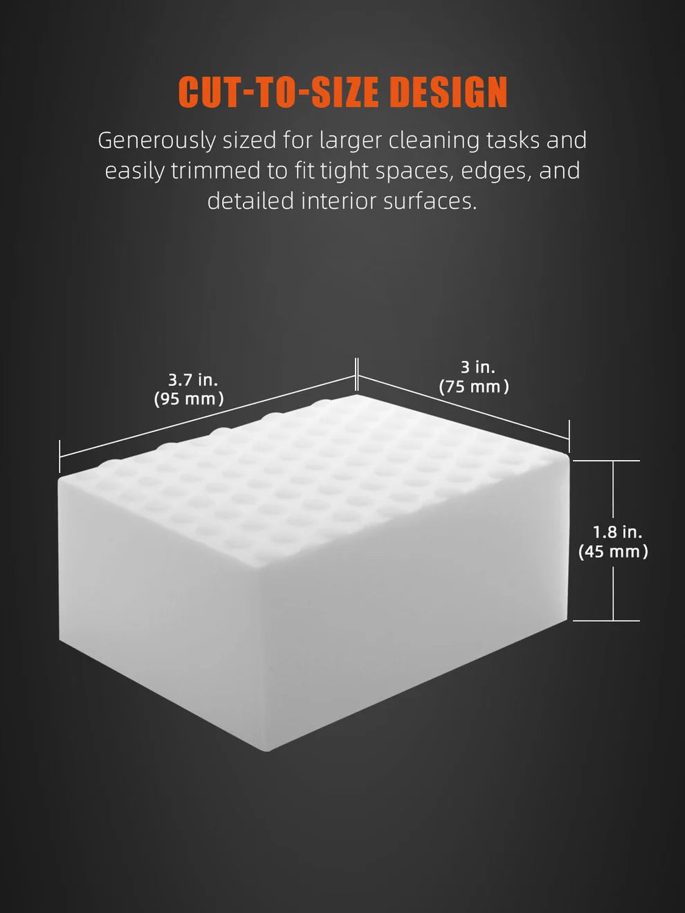 SPTA Magic Eraser Cleaning Sponges – 10 Pack