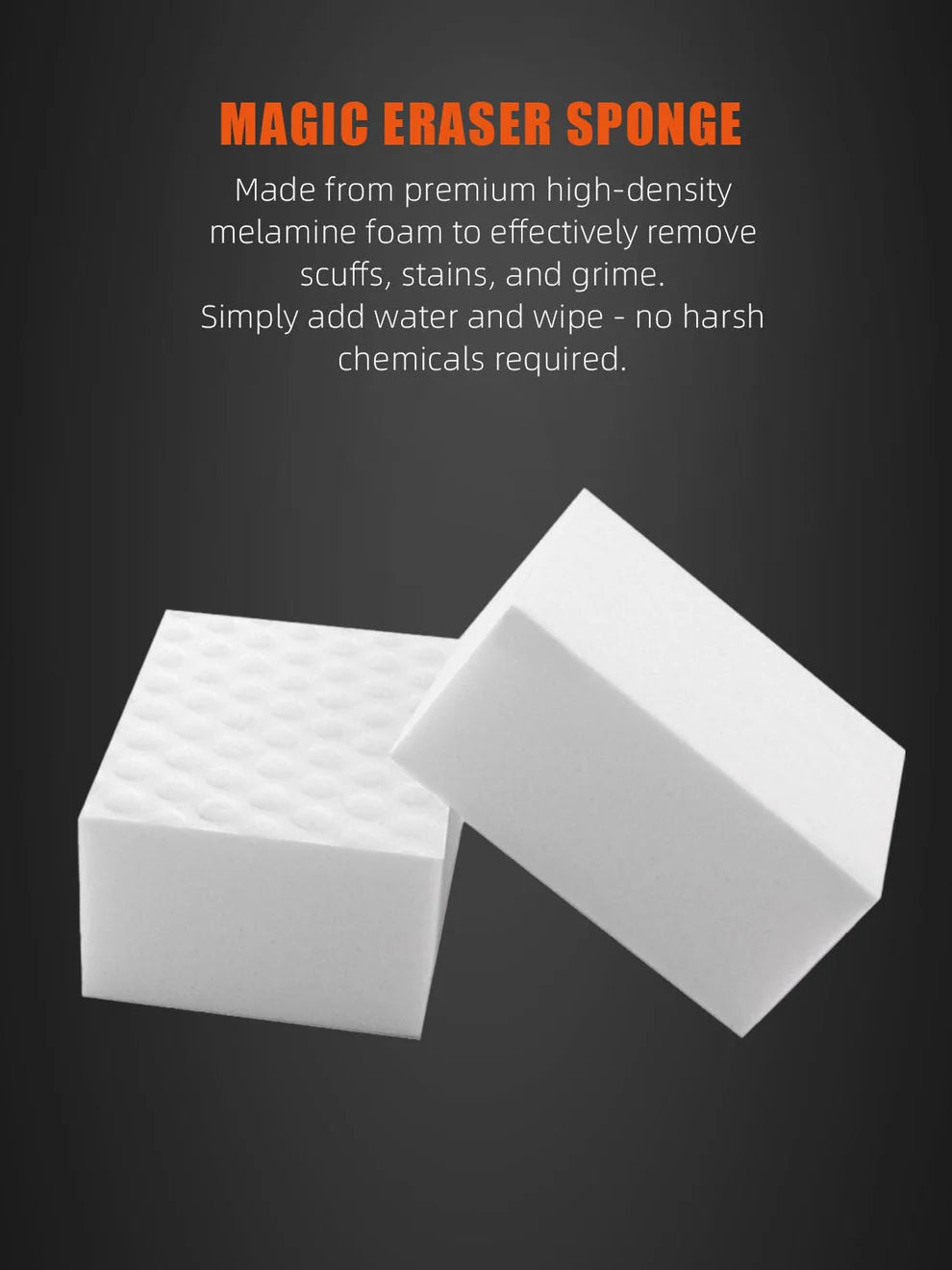 SPTA Magic Eraser Cleaning Sponges – 10 Pack