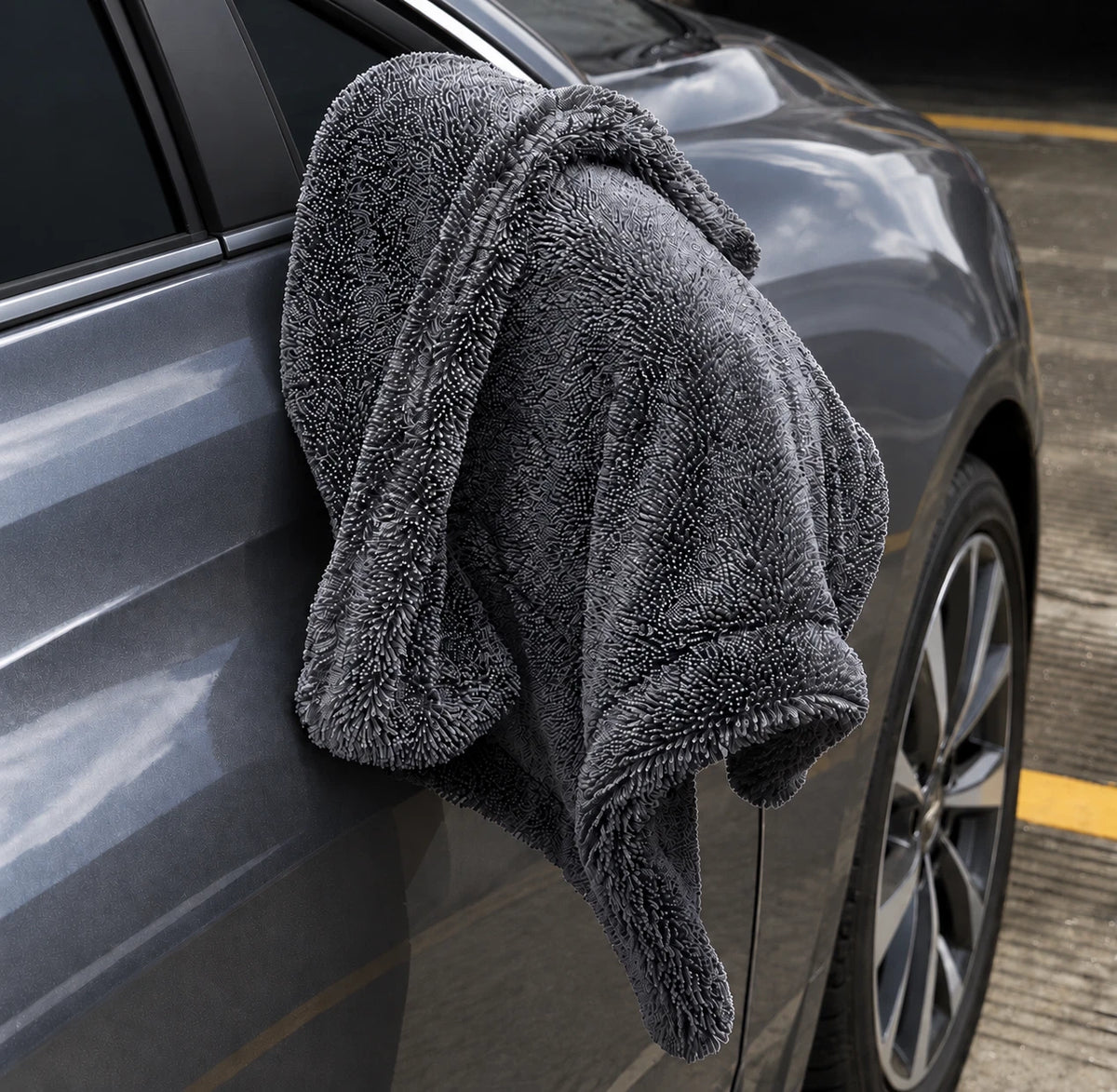 1400 GSM Microfiber Drying Towel 15x15 | Precision Clean